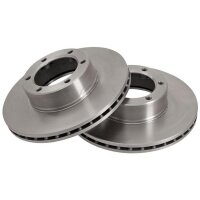 2 brake discs ventilated Ø 278 mm 24 mm A.B.S. for...