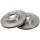 2 brake discs ventilated Ø 259 mm 19.9 mm A.B.S. for e.g. RENAULT 25