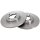 2 brake discs full Ø 273 mm 12.9 mm A.B.S. for PEUGEOT 505 and others