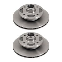2 brake discs ventilated Ø 227 mm 18 mm A.B.S. for...