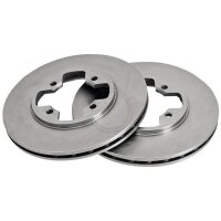 2 brake discs ventilated Ø 252 mm 20 mm A.B.S. for...