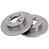 2 brake discs full Ø 240 mm 12.8 mm A.B.S. for...