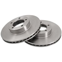 2 brake discs ventilated Ø 284 mm 24.1 mm A.B.S....