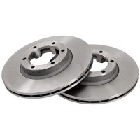 2 brake discs ventilated Ø 255 mm 20 mm A.B.S. for...