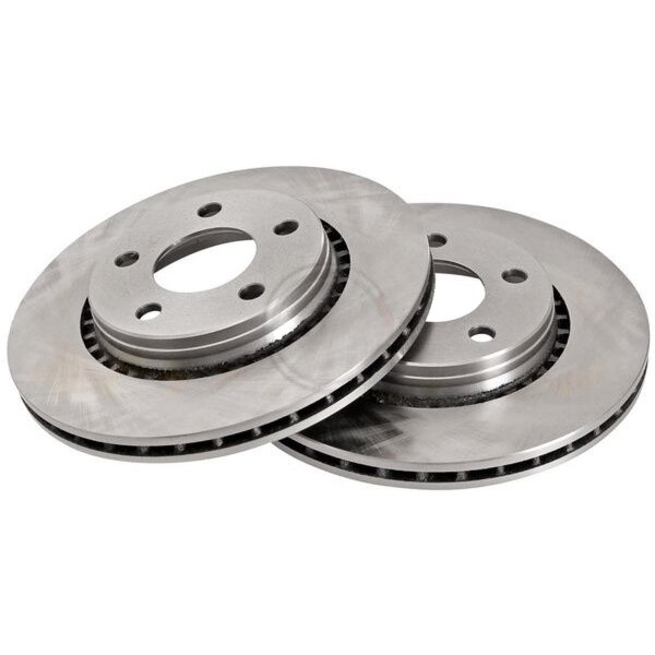 2 brake discs ventilated Ø 280 mm 22 mm A.B.S. for AUDI 200 and others