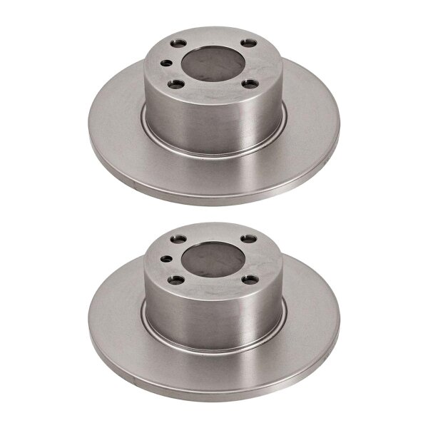 2 brake discs full Ø 255 mm 12.6 mm A.B.S. for BMW 3 Series and others