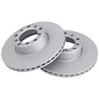 2 brake discs ventilated Ø 278 mm 22 mm A.B.S. for...
