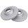 2 brake discs ventilated Ø 278 mm 22 mm A.B.S. for MB S-CLASS and others