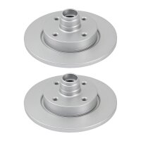 2 Bremsscheiben voll Ø 257 mm 13 mm A.B.S....