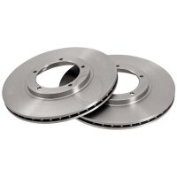 2 brake discs ventilated Ø 282 mm 20.5 mm A.B.S....
