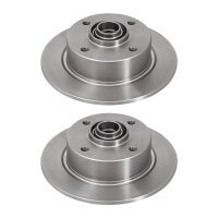 2 brake discs full Ø 278 mm 9.5 mm A.B.S. for e.g....
