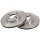 2 brake discs ventilated Ø 256 mm 20 mm A.B.S. for AUDI 90 and others