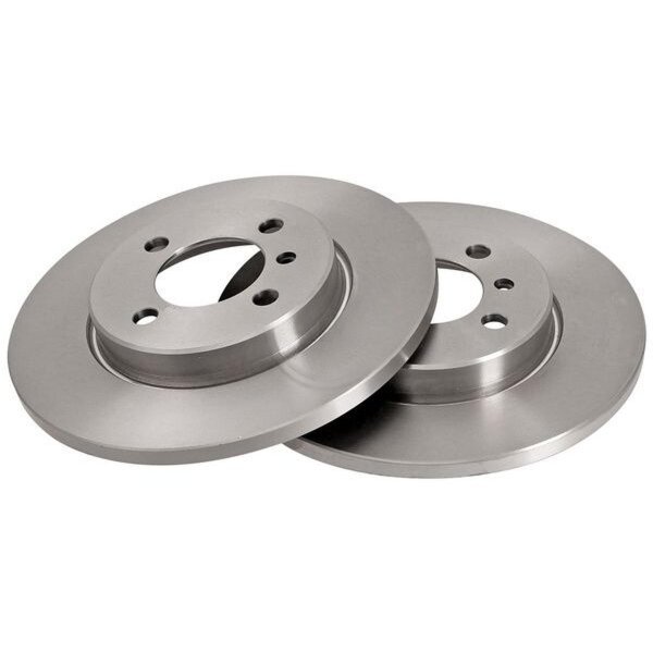 2 brake discs full Ø 260 mm 12.6 mm A.B.S. for BMW 3 Series and others