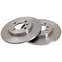 2 brake discs full Ø 260 mm 12.6 mm A.B.S. for BMW...