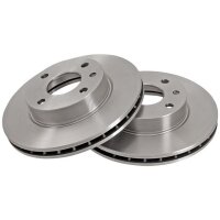 2 brake discs ventilated Ø 260 mm 24.2 mm A.B.S....