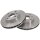 2 brake discs ventilated Ø 260 mm 24.2 mm A.B.S. for FORD SIERRA and others