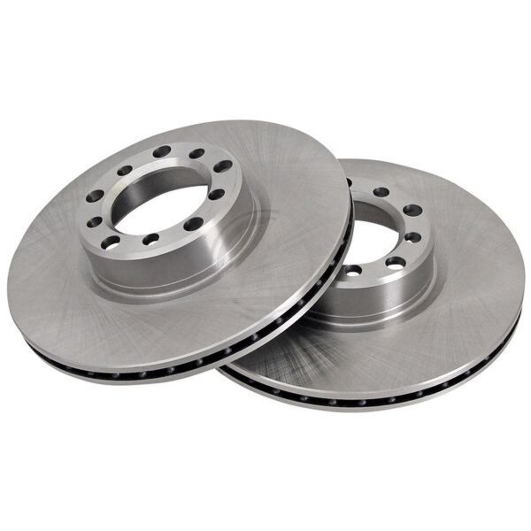 2 brake discs ventilated Ø 286 mm 22 mm A.B.S. for MERCEDES-BENZ S-CLASS