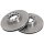 2 brake discs ventilated Ø 286 mm 22 mm A.B.S. for MERCEDES-BENZ S-CLASS