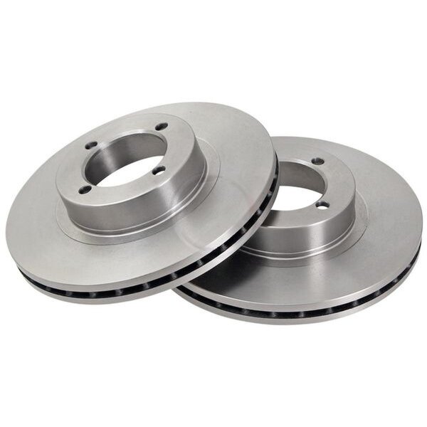 2 brake discs ventilated Ø 246 mm 23 mm A.B.S. for e.g. OPEL REKORD
