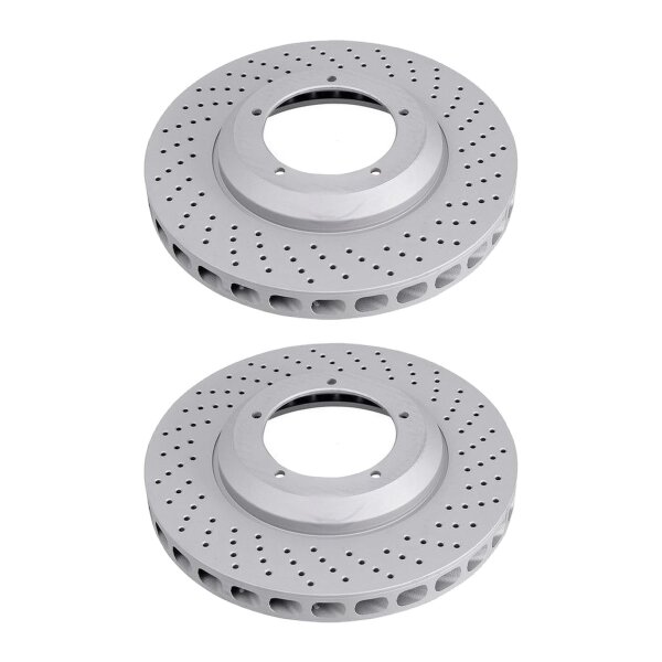 2 brake discs perforated Ø 304 mm 32 mm A.B.S. for PORSCHE 911 and others
