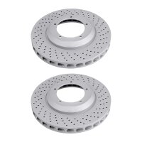 2 brake discs perforated Ø 304 mm 32 mm A.B.S. for...