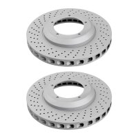 2 brake discs perforated Ø 304 mm 32 mm A.B.S. for...
