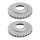 2 brake discs perforated Ø 304 mm 32 mm A.B.S. for PORSCHE 911 and others
