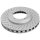 2 brake discs perforated Ø 304 mm 32 mm A.B.S. for PORSCHE 911 and others