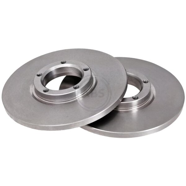 2 Bremsscheiben voll Ø 254 mm 14,3 mm A.B.S. für u.a. FORD FIESTA