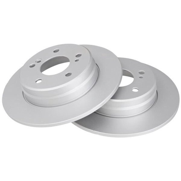 2 brake discs full Ø 278 mm 9 mm A.B.S. for MERCEDES-BENZ C-CLASS and others