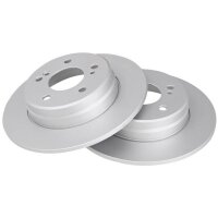 2 brake discs full Ø 278 mm 9 mm A.B.S. for...