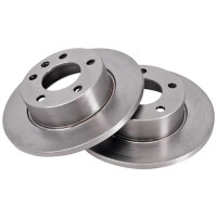 2 brake discs full Ø 258 mm 12.6 mm A.B.S. for...