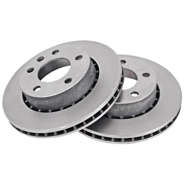 2 brake discs ventilated Ø 258 mm 24 mm A.B.S. for e.g. OPEL OMEGA