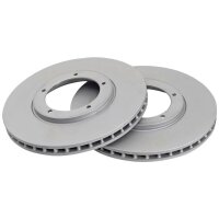 2 brake discs ventilated Ø 282 mm 24 mm A.B.S. for...