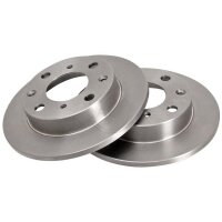 2 brake discs full Ø 213 mm 10 mm A.B.S. for HONDA...