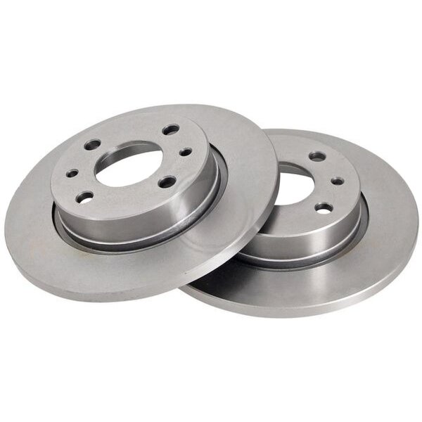 2 brake discs full Ø 239 mm 12 mm A.B.S. for LADA SAMARA and others