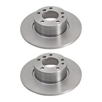 2 brake discs fully non-ventilated Ø 302 mm 12 mm...