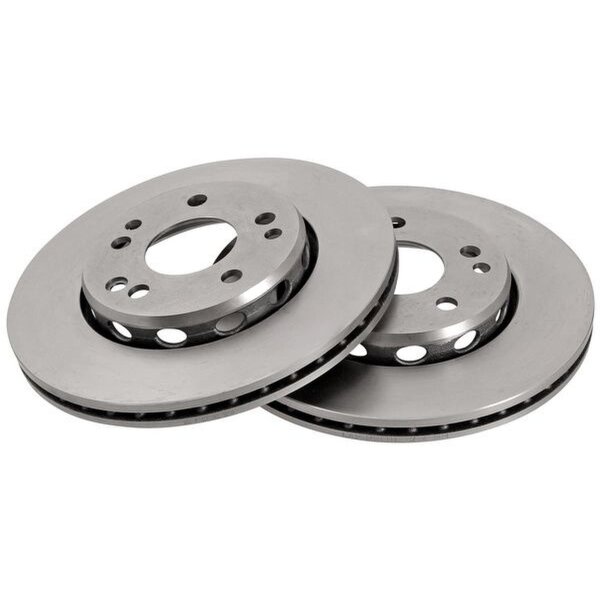 2 brake discs ventilated Ø 284 mm 21.9 mm A.B.S. for MB 124 among others