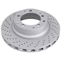 2 brake discs perforated Ø 307 mm 28 mm A.B.S. for...