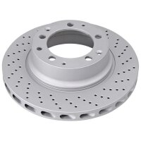 2 brake discs perforated Ø 307 mm 28 mm A.B.S. for...