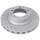 2 brake discs perforated Ø 307 mm 28 mm A.B.S. for PORSCHE 911 and others