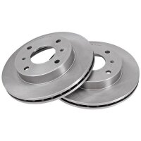 2 brake discs ventilated Ø 250 mm 22 mm A.B.S. for...