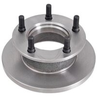 Front brake disc 238mm ABS for MERCEDES MB Bus