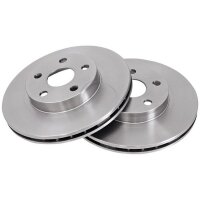 2 brake discs ventilated Ø 258 mm 22 mm A.B.S. for...