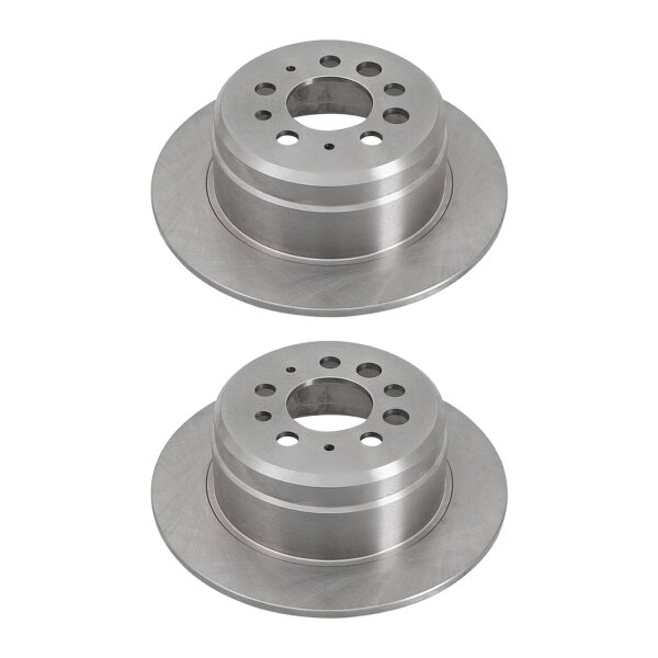 2 brake discs full Ø 295 mm 9.6 mm A.B.S. for e.g. VOLVO 140