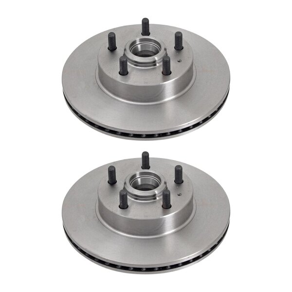 2 brake discs ventilated Ø 262 mm 22 mm A.B.S. for VOLVO 740 and others