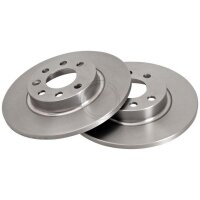 2 brake discs full Ø 260 mm 12 mm A.B.S. for VOLVO...