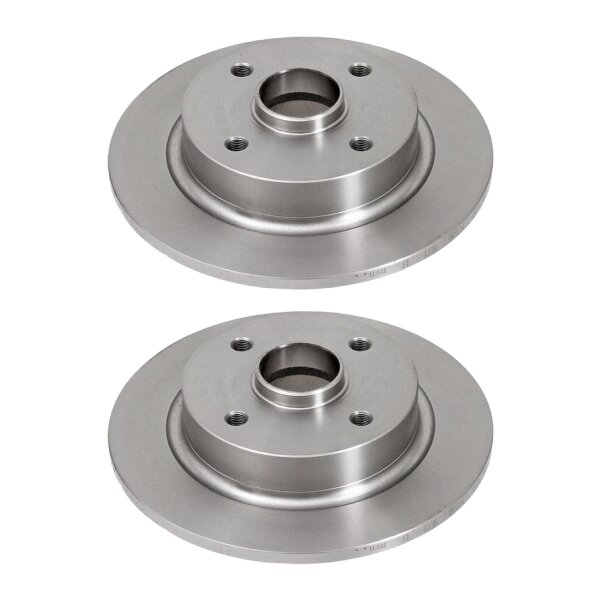 2 Bremsscheiben voll Ø 228 mm 9 mm A.B.S. für u.a. VOLVO 440