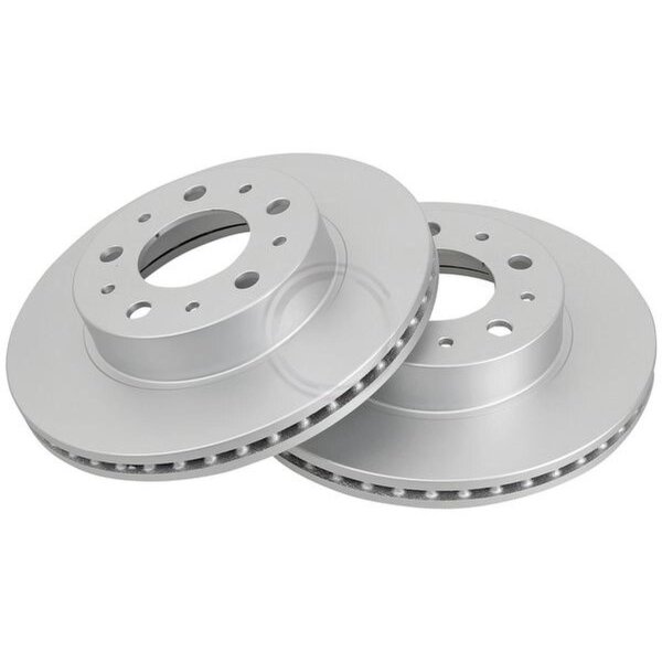 2 brake discs ventilated Ø 262 mm 22 mm A.B.S. for VOLVO 740 and others