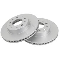 2 brake discs ventilated Ø 262 mm 22 mm A.B.S. for...